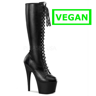 Pleaser - ADORE-2023 Plattformstiefel - Pole dance schuhe - Schwarz